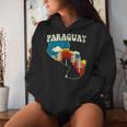 Paraguay Vintage Paraguayan Country Rainbow Retro 70S Map Women Hoodie Gifts for Her