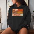 Peace Love Sunshine Mother Father Sun Lover Vintage Women Hoodie Gifts for Her