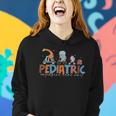 Pediatric Intensive Care Unit Cute Animals Groovy Picu Nurse Women Hoodie Gifts for Her