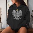 Poland Flag Cool Vintage Polish Eagle Flaga Polska Women Hoodie Gifts for Her