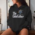 Programmer Dad Nerdy Computer Geeky Father Database Papa Women Hoodie Gifts for Her