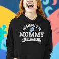 Promoted To Mommy 2024 New Mama First Time Women Hoodie Gifts for Her