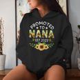 Promoted To Nana Est 2023 Pregnancy New Mom Mother Day Women Hoodie Gifts for Her