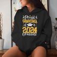 Proud Grandma Of A Class Of 2024 Graduate Matching Family Women Hoodie Gifts for Her
