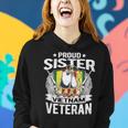 Proud Sister Of Vietnam Veteran Military Vet Women Hoodie Gifts for Her