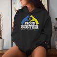 Proud Sister World Down Syndrome Day Awareness Socks 2024 Women Hoodie Gifts for Her