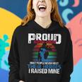 I Raised My Hero Army For Military Veteran Mom Idea Women Hoodie Gifts for Her
