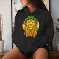 Rastafarian Lion Leo Horoscope Zodiac Sign Rasta Women Women Hoodie Gifts for Her