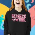 Redneck Girl Pink Camouflage With Two Ducks Women Hoodie Gifts for Her