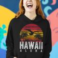 Retro Aloha Hawaii Hawaiian Island 1980S Vintage Women Women Hoodie Gifts for Her