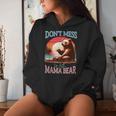 Retro Don't Mess With Mama Bear Lustiger Muttertag Kapuzenpullover für Damen Geschenke für Sie