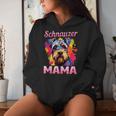 Schnauzer Dog Breed Pet Schnauzer Mama Kapuzenpullover für Damen Geschenke für Sie