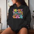 In My School Librarian Era Groovy Back To School Life Women Hoodie Gifts for Her