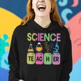 Science Teacher Periodic Table Elements Graphic Women Hoodie Gifts for Her