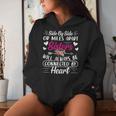 Side By Side Or Miles Apart Sisters Women Hoodie Gifts for Her
