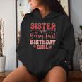 Sister Of The Berry First Birthday Girl Strawberry Family Women Hoodie Gifts for Her