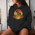 Skunk Vintage Retro Sunset Skunk Lover Women Women Hoodie Gifts for Her