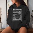 Soccer Mom Ball Mom Nutritional Facts 2021 Women Hoodie Gifts for Her