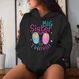 Soon To Be Big Sister To Twins Baby Boy Girl 2024 Reveal Women Hoodie Gifts for Her