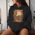 Sunset Classic Chopper Stunning Retro Vintage Motorcycle Women Hoodie Gifts for Her