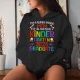 Super Proud Mom Of Awesome Kindergarten 2024 Graduate Women Hoodie Gifts for Her