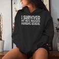 I Survived My Wife Passing Nursing School Women Hoodie Gifts for Her
