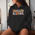 Swimming Sister Swimmer Pool Water Sport Hobby Women Hoodie Gifts for Her