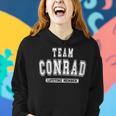 Team Conrad Lifetime Member Family Last Name Women Hoodie Gifts for Her