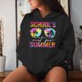 Tie Dye Last Day Of School's Out For Summer Teacher Girls Women Hoodie Gifts for Her
