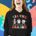 Tis The Season Christmas Pacu Er Icu Critical Care Nurse Women Hoodie Gifts for Her