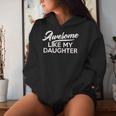 Tolle Like My Daughter Geschenke Für Herren Lustigatertag Papa Kapuzenpullover für Damen Geschenke für Sie