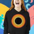 Total Solar Eclipse Mandala Sun Women Hoodie Gifts for Her