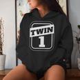 Twin 1 Twin 2 Twins Boys Twins Girls Matching Women Hoodie Gifts for Her