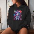 Unicorn Astronaut Cute Space Suit Galaxy Planet Girls Women Hoodie Gifts for Her