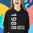 Vintage 1988 36 Years Old 36Th Birthday Women Hoodie Gifts for Her