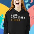 Vintage Aunt Godmother Legend Auntie Women Hoodie Gifts for Her