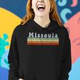 Vintage Retro 70S 80S Missoula MontanaWomen Hoodie Gifts for Her