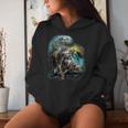 Vintage Wolf Wolf Lovers For Boys And Girls Women Hoodie Gifts for Her