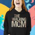 Walking Mom Zombie Woman And Kid Mother's Day Women Hoodie Gifts for Her