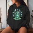 Witchy Nature Goddess Mother Earth Day Moon Phases Aesthetic Women Hoodie Gifts for Her