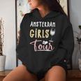 Women's Amsterdam Girls Tour Travel Party Holiday Kapuzenpullover für Damen Geschenke für Sie