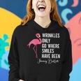 Wrinkles Only Go Where Smiles Have Been Quote Women Hoodie Gifts for Her