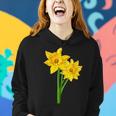 Yellow Daffodil Flowers Floral Spring Easter Garden Women Hoodie Gifts for Her