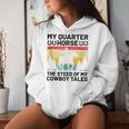 American Quarter Horse Owner Horse Riding Horses Racing Women Hoodie Gifts for Her