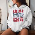 In My Baseball Sister Era Women Hoodie Gifts for Her