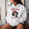 Bernedoodle Dog Proud Dog Mom Life Women Hoodie Gifts for Her
