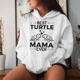 Beste Schildkröte Mama Aller Zeiten Meeresschildkröten Mama Süße Schildkröte Kapuzenpullover für Damen Geschenke für Sie