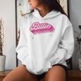 Billie First Name Girl Vintage 70S Style Personalized Retro Women Hoodie Gifts for Her