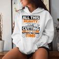 Butterfly Watching Saying Hobby Women Hoodie Gifts for Her