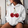Cherry Red Aesthetic Cherries Trendy Summer Women Women Hoodie Gifts for Her